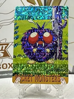 Pokemon Anime Colllection Pocket Monsters Vintage Vending Machine Holo sticker - Image 4
