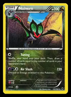 Noivern 112/162 Reverse Holo Rare BREAKthrough Pokemon Card - Image 1