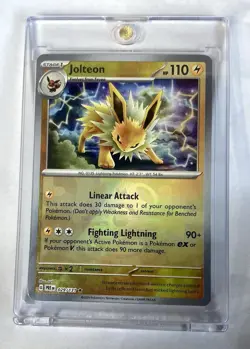2025 Pokemon Prismatic Evolutions Jolteon Master Ball Reverse Holo 029/131📈 - Image 1