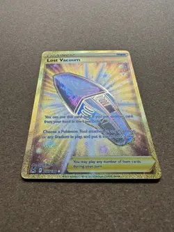 Lost Vacuum 217/196 NM/M SWSH11 Lost Origin Secret Gold Pokemon TCG - Image 3