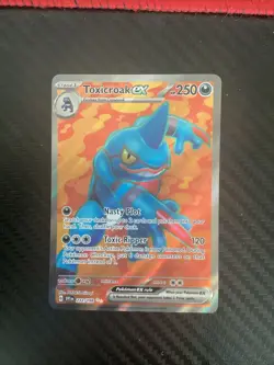 POKEMON ~ TOXICROAK EX ~ 232/198 ~ SCARLET & VIOLET BASE SET ~ ULTRA RARE NM - Image 1