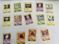 Vintage Pokemon Collection – 48 Holos + PSA 8 1st Ed Machamp – WOTC Lot - Image 5