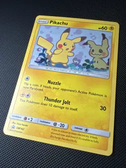 ⚡ Pikachu SM162 Holo Team Up Promo Pokemon Card ⚡ VLP - Image 1