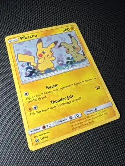 ⚡ Pikachu SM162 Holo Team Up Promo Pokemon Card ⚡ VLP - Image 2