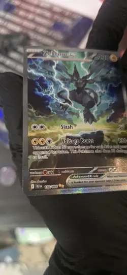 Pokemon Zecrom EX SIR 166/086 Pack Fresh Black Bolt NEAR MINT/CHASE CARD 🔥 - Image 3