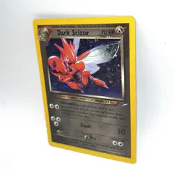 Dark Scizor 9/105 Neo Destiny Holo MP Pokemon Card WOTC Vintage - Image 2