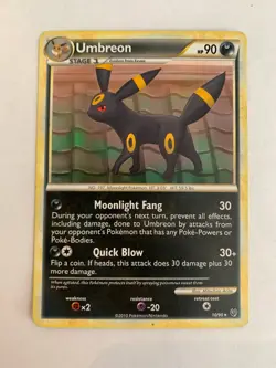 Pokemon Umbreon Reverse Holo 10/90 Undaunted - PL - Image 1