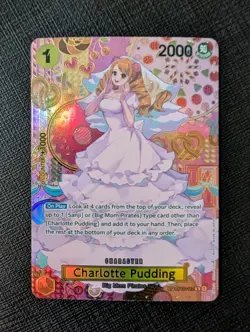 Charlotte Pudding SP OP03-112 Two Legends Foil One Piece TCG - Image 1