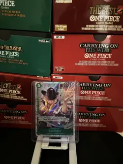One Piece TCG Super Rare Foil Card EB01-012 Cavendish - M/NM - English - Fast🚚 - Image 1