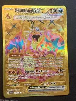 Pokemon Card TCG Charizard EX 228/197 Sv03: Obsidian Flames Near Mint - Image 1