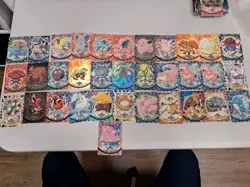 Topps Pokemon Tv Animation Cards Lot Of 34 1999 2000 Holos Used - Image 1