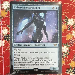 Cyberdrive Awakener Commander: Kamigawa: Neon Dynasty Regular Card - Image 1