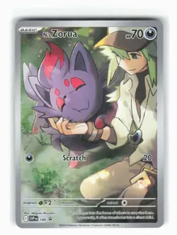SV: Scarlet & Violet Promo Cards #189 N's Zorua - Image 1