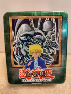 YUGIOH 2003 JOEY WHEELER B SKULL DRAGON TIN EMPTY USED NO CARDS TIN ONLY. - Image 1