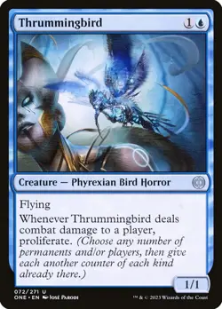 Thrummingbird – Phyrexia: All Will Be One – MTG Near Mint - Image 1