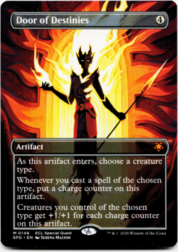 Door of Destinies (Borderless) - [Special Guests] Magic - MTG SPG 0146 NM - Image 1