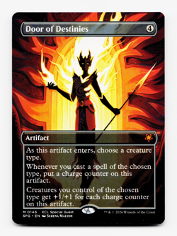 Door of Destinies (Borderless) - [Special Guests] Magic - MTG SPG 0146 NM - Image 3