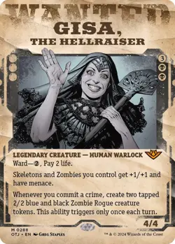 Gisa, the Hellraiser (Showcase) - 288 / English / Near Mint MTG - Image 1