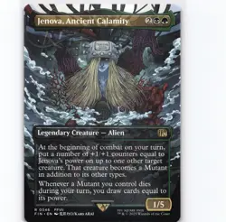 Jenova, Ancient Calamity (Borderless) R FINAL FANTASY 346 NM FIN - Image 1