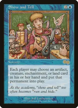 Show and Tell - 96 / English / Heavily Played MTG - Image 1