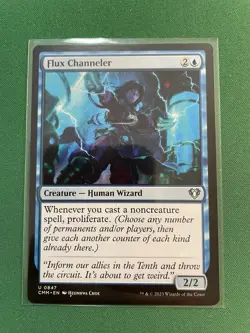 2023 - Magic the Gathering - Flux Channeler Commander Masters MTG - Image 1