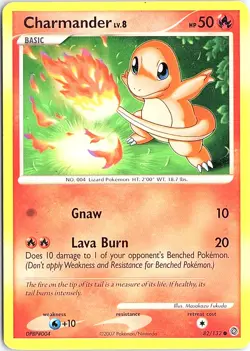 Pokemon TCG Pokemon Charmander Charmander Common Regular - MP Condition - Image 1