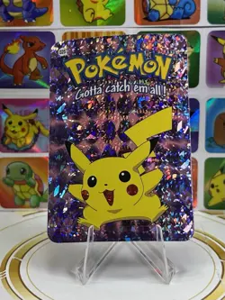Pokemon Rare Vintage Vending Machine Holo prism sticker Nintendo 2000 Pikachu - Image 5