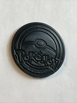 Pokemon Promo Mewtwo Purple Cracked Ice Foil Coin Collectible - Image 2