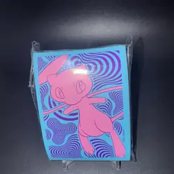 NEW Pokemon SWSH Mew Fusion Strike Sleeves from ETB 65 Sealed - Image 1