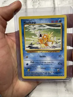 Pokemon TCG Magikarp Base 35/102 Regular NM/MT Vintage Uncommon Pokemon - Image 1