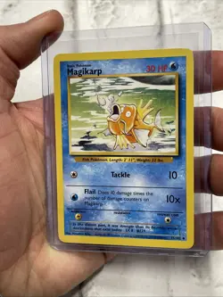 Pokemon TCG Magikarp Base 35/102 Regular NM/MT Vintage Uncommon Pokemon - Image 2