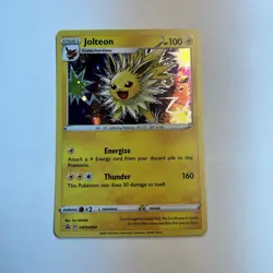 Pokemon TCG Jolteon SWSH Black Star Promo Holo SWSH094 - Image 1