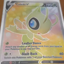 Pokemon Celebi V Swsh01: Sword & Shield 001/202 Holo Ultra Rare 190 HP - Image 1