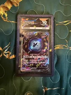 Ace 10 Lumineon v 216/172 SAR Japanese Pokemon with grailguard VSTAR Universe - Image 1