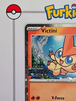 Victini Stamped 012/086 | Black Bolt | BLK | Pokemon Card | NM - Image 3