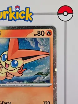 Victini Stamped 012/086 | Black Bolt | BLK | Pokemon Card | NM - Image 4