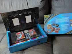 Pokemon Mega Charizard UPC Open Box / Playmat / Dice / sleeves Only - Image 1