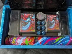 Pokemon Mega Charizard UPC Open Box / Playmat / Dice / sleeves Only - Image 2