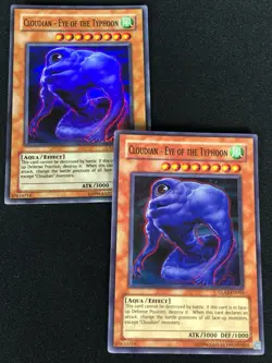 YUGIOH CLOUDIAN EYE OF THE TYPHOON GLAS-EN005 SUPER X2 (NM) - Image 1