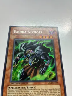 USA Seller Yugioh Exodia Necross MC2-EN003 Limited Edition Secret Rare MP - Image 3