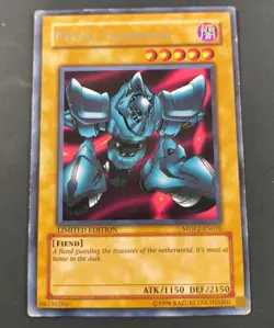 Yu-Gi-Oh! McDonald's Promo Metal Guardian Rare MDP2-EN010 DMG - Image 1
