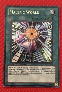 Malefic World ymp1-en008 Ltd Ed (LP) Secret Rare Yu-Gi-Oh! - Image 2