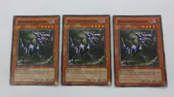 3x OBSIDIAN DRAGON 1ST EDITION PTDN-EN023 COMMON YUGIOH NM / UNPLAYED - Image 1