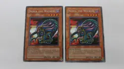 2x NUVIA THE WICKED MONSTER LON-013 UNLIMITED EDITION RARE YUGIOH NM - Image 1
