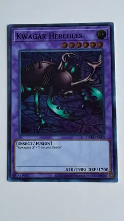 Kwagar Hercules - OP18-EN009 - Super Rare - Unlimited Edition - NM - YuGiOh! - Image 1
