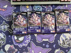 One Piece OP-14 THE AZURE SEA’S SEVEN Booster Packs (LOT OF 29) - Image 1