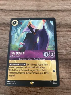 Disney Lorcana Archazia's Island - The Queen - Jealous Beauty - 74/204 - Image 1