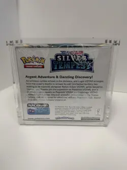 Pokemon Sword & Shield Silver Tempest Booster Box - 36 Cards W/ Acrylic Case 820650860911 - Image 3