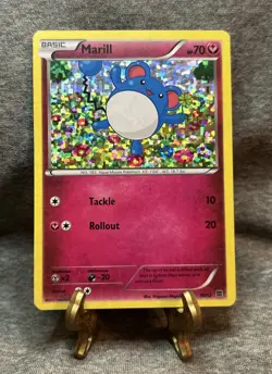 Marill Holo 10/12 Pokemon Card 2015 McDonalds Promo Vintage - Image 1