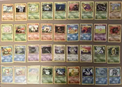 Pokemon Base Set WOTC Vintage Card Lot (Mint/NM/LP) - 71 Total (No Duplicates) - Image 1